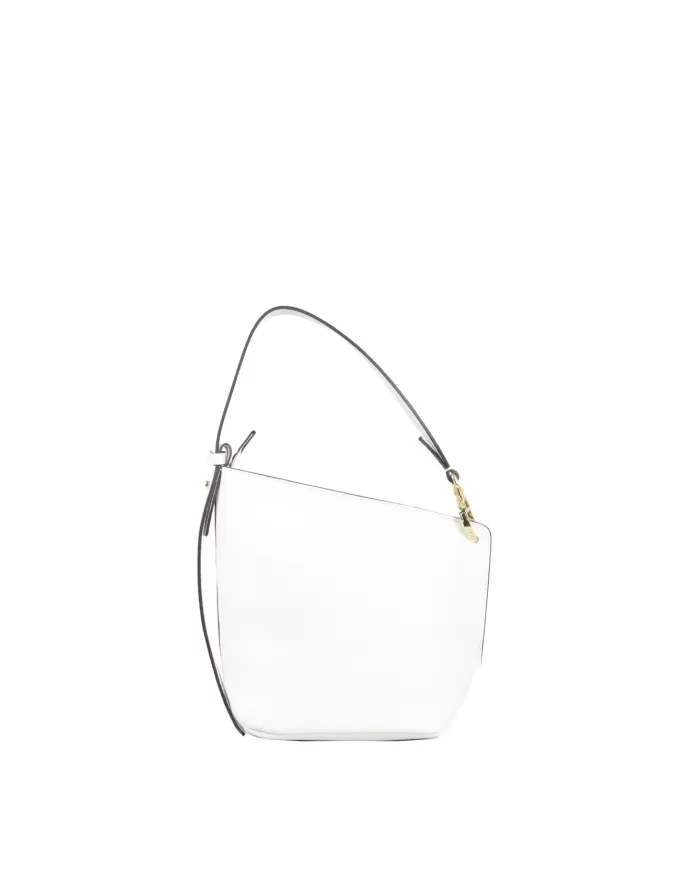 Loristella Borsa piccola in pelle Olivia Bianco