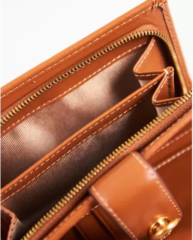 Gianni Chiarini Portafoglio in pelle liscia Cuoio