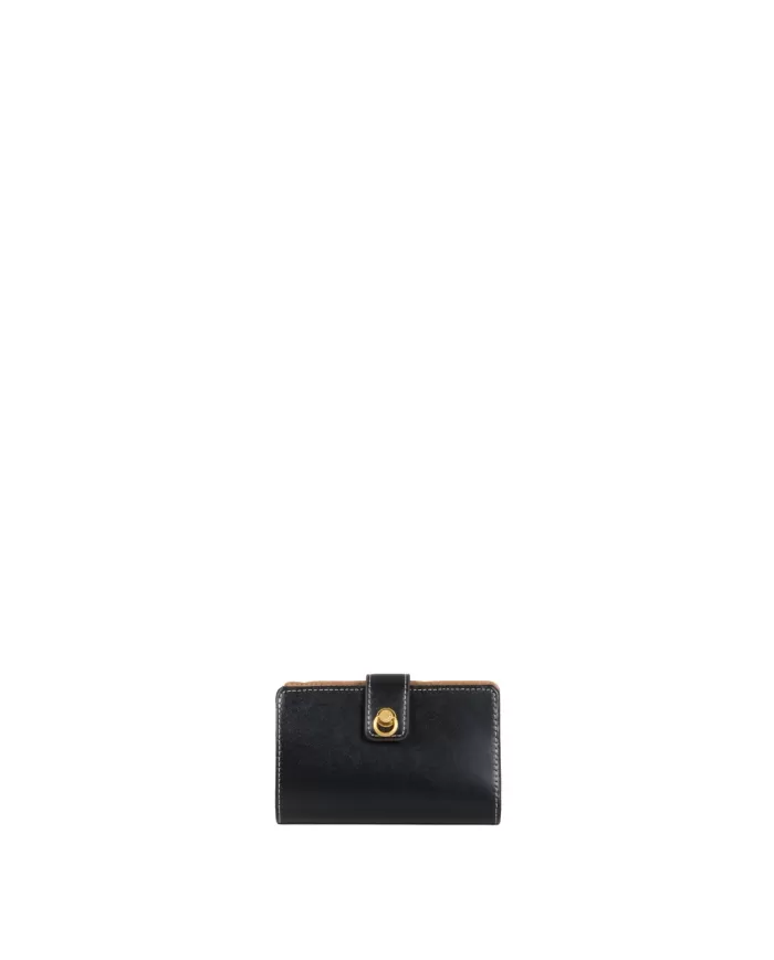 Gianni Chiarini Portafoglio in pelle liscia Nero