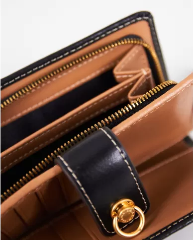 Gianni Chiarini Portafoglio in pelle liscia Nero