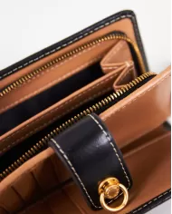 Gianni Chiarini Portafoglio in pelle liscia Nero