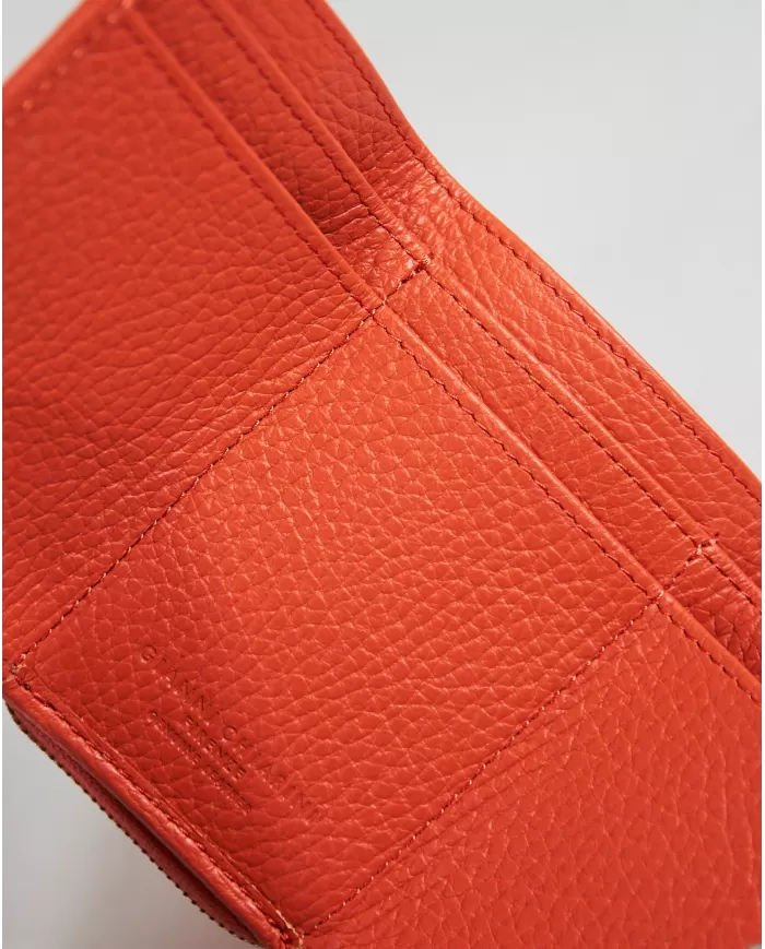 Gianni Chiarini Portafoglio piccolo donna in pelle Arancio