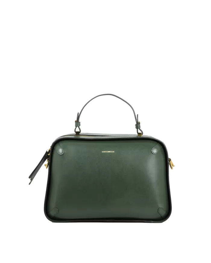 Coccinelle Borsa a mano in pelle Maleta calf Verde