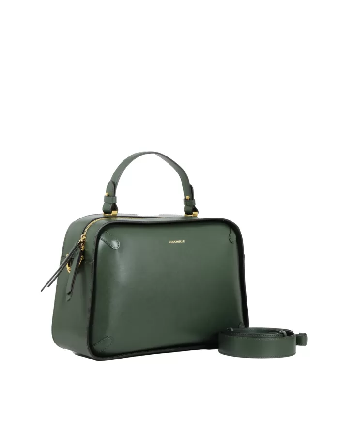 Coccinelle Borsa a mano in pelle Maleta calf Verde