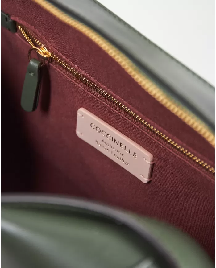 Coccinelle Borsa a mano in pelle Maleta calf Verde