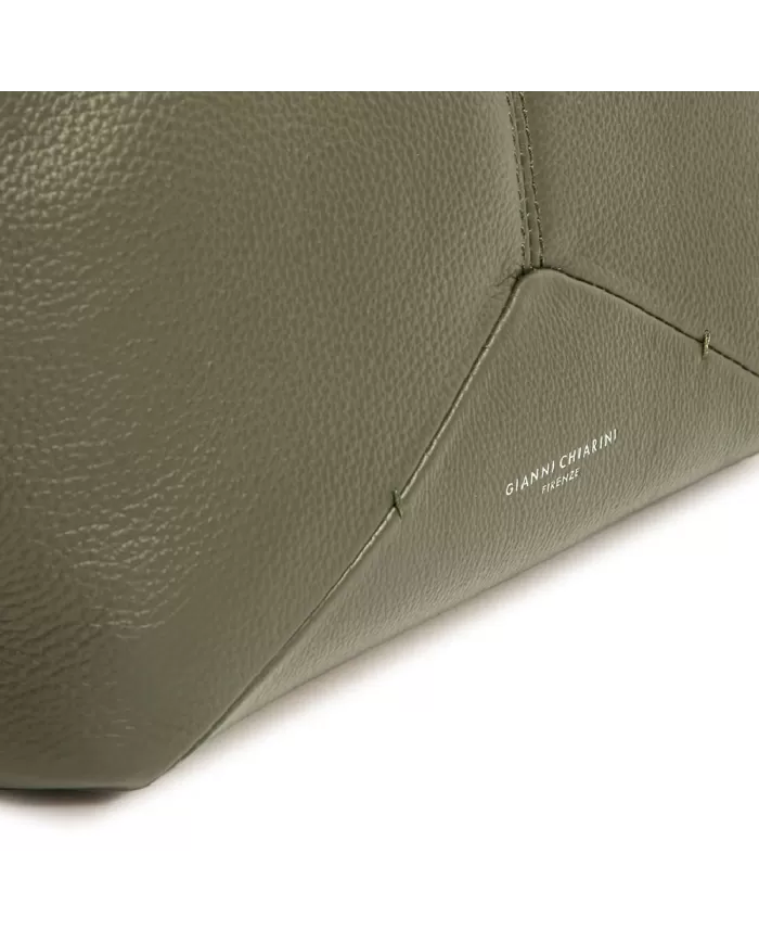 Gianni Chiarini Borsa media in pelle Ambra Verde