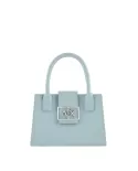 Armani Exchange Borsa a mano piccola Celeste