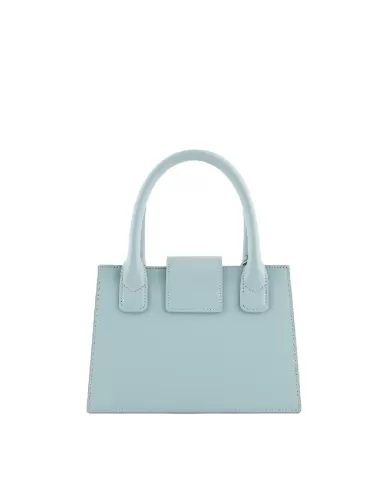 Armani Exchange Borsa a mano piccola Celeste