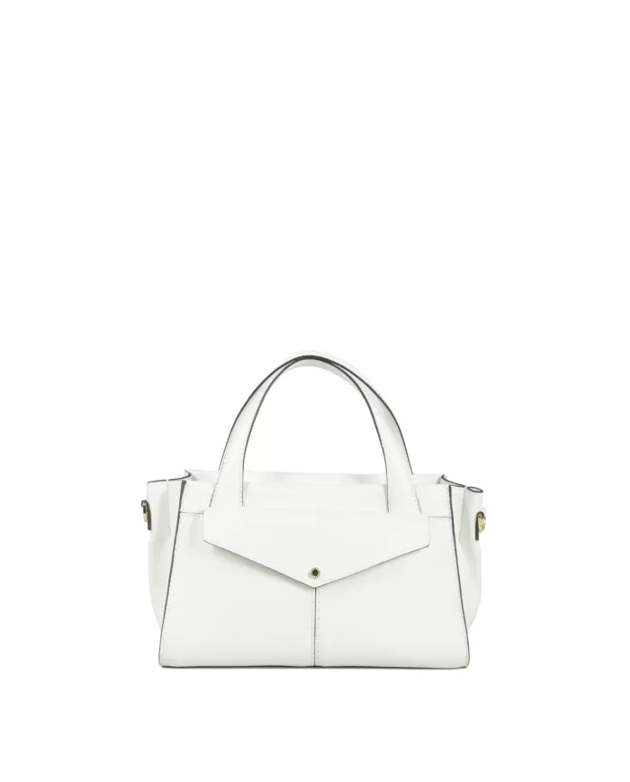 Loristella Borsa piccola Muriel con pochette Bianco