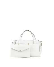 Loristella Borsa piccola Muriel con pochette Bianco