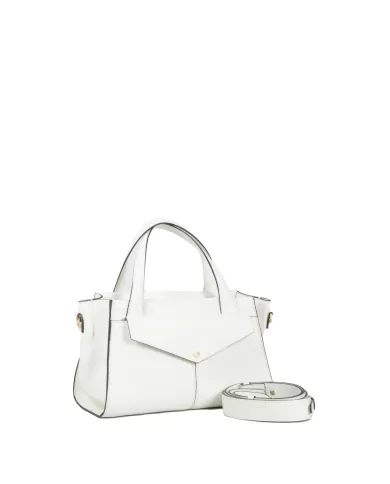 Loristella Borsa piccola Muriel con pochette Bianco
