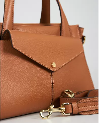 Loristella Borsa piccola Muriel con pochette Bianco