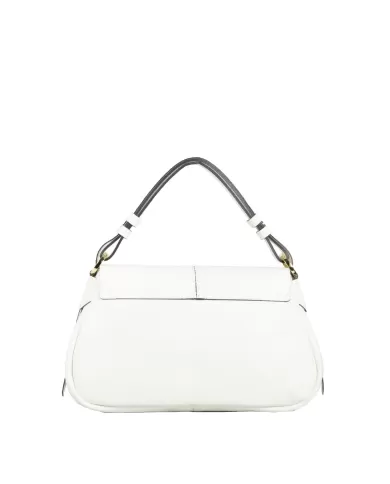 Loristella Borsa a tracolla in pelle Clea Bianco