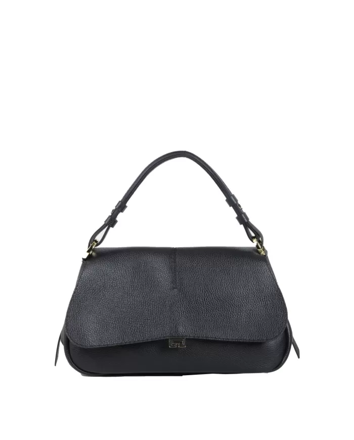 Loristella Borsa a tracolla in pelle Clea Nero