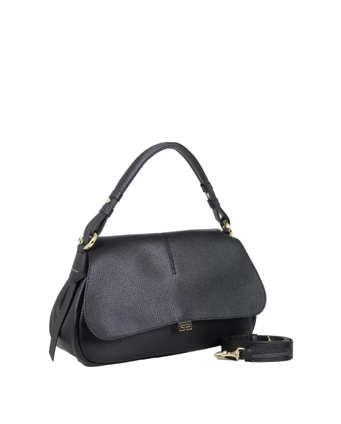 Loristella Borsa a tracolla in pelle Clea Nero