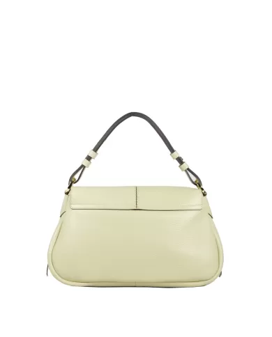 Loristella Borsa a tracolla in pelle Clea Verde chiaro