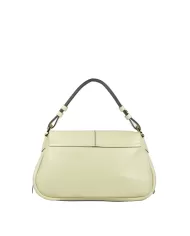 Loristella Borsa a tracolla in pelle Clea Verde chiaro