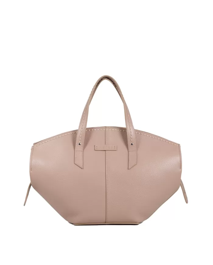 Visona Borsa a mano media Sunrise Cipria