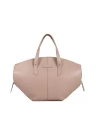 Visona Borsa a mano media Sunrise Cipria