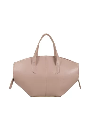 Visona Borsa a mano media Sunrise Cipria