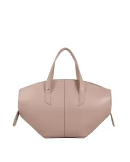 Visona Borsa a mano media Sunrise Cipria