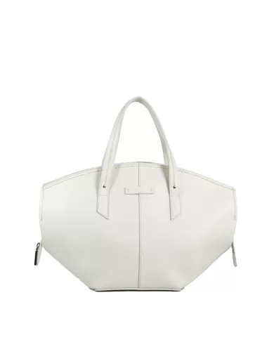 Visona Borsa a mano media Sunrise Avorio