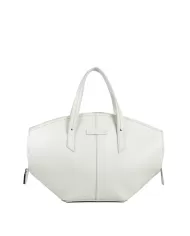 Visona Borsa a mano media Sunrise Avorio