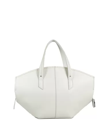 Visona Borsa a mano media Sunrise Avorio