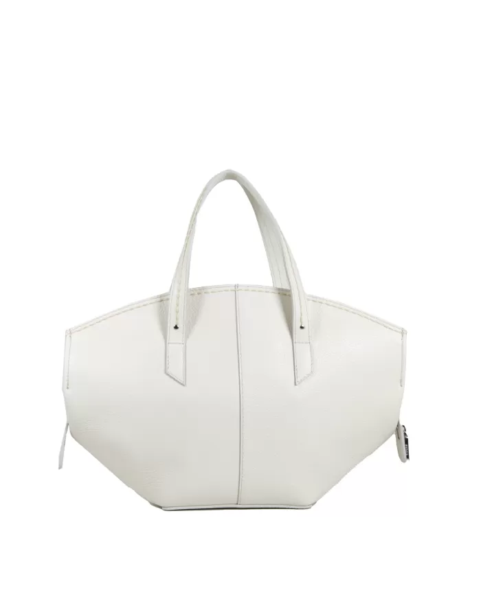 Visona Borsa a mano media Sunrise Avorio