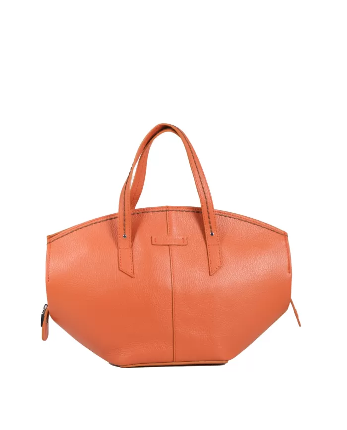 Visona Borsa a mano media Sunrise Arancio
