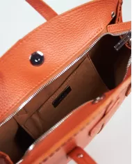 Visona Borsa a mano media Sunrise Arancio