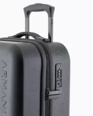 Armani Exchange Trolley bagaglio a mano Antracite