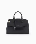 Armani Exchange Borsa a mano grande Nero