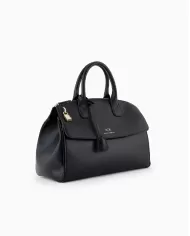 Armani Exchange Borsa a mano grande Nero