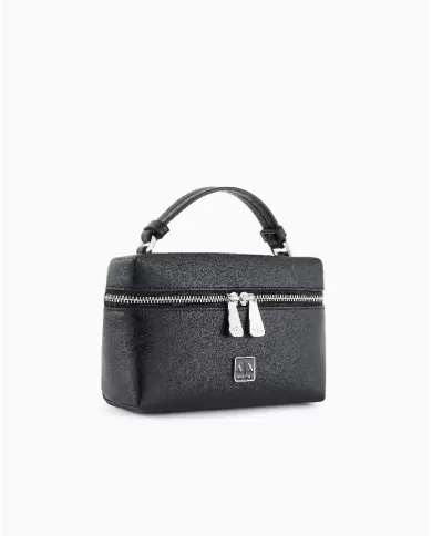 Armani Exchange Borsa beauty piccola Nero