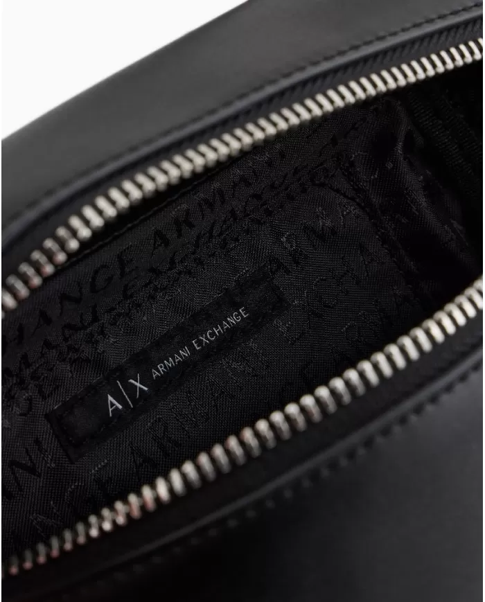 Armani Exchange Borsa beauty piccola Nero
