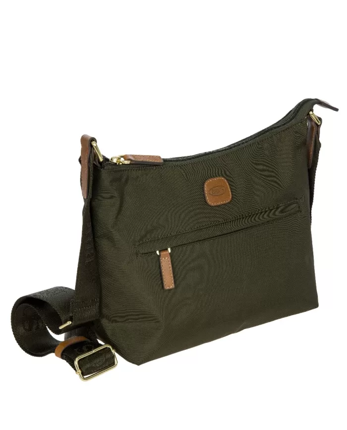 Bric's Borsa leggera in nylon X-Collection Verde