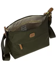 Bric's Borsa leggera in nylon X-Collection Verde
