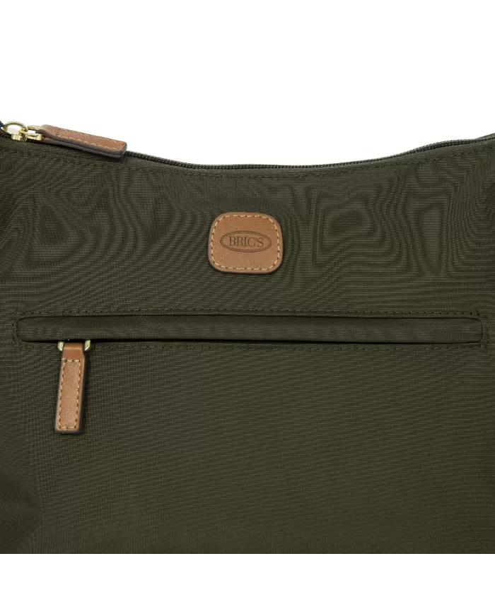 Bric's Borsa leggera in nylon X-Collection Verde