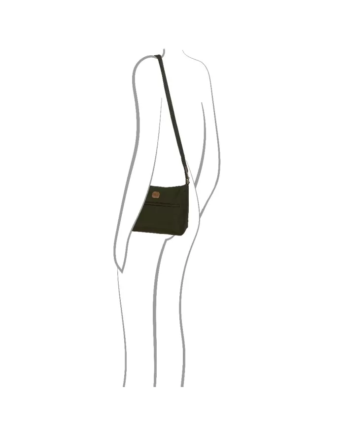 Bric's Borsa leggera in nylon X-Collection Verde