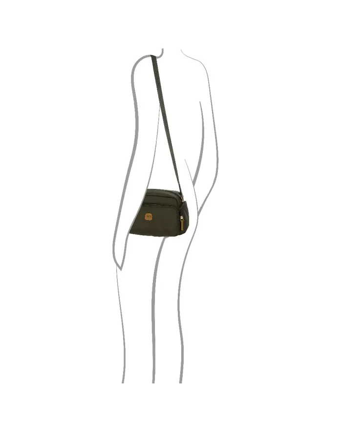 Bric's Borsa leggera in nylon X-Collection Verde