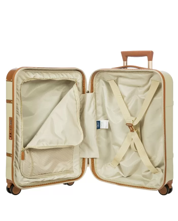 Bric's Trolley cabina Bellagio Panna/Cuoio