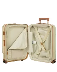 Bric's Trolley cabina porta pc Bellagio Panna/Cuoio