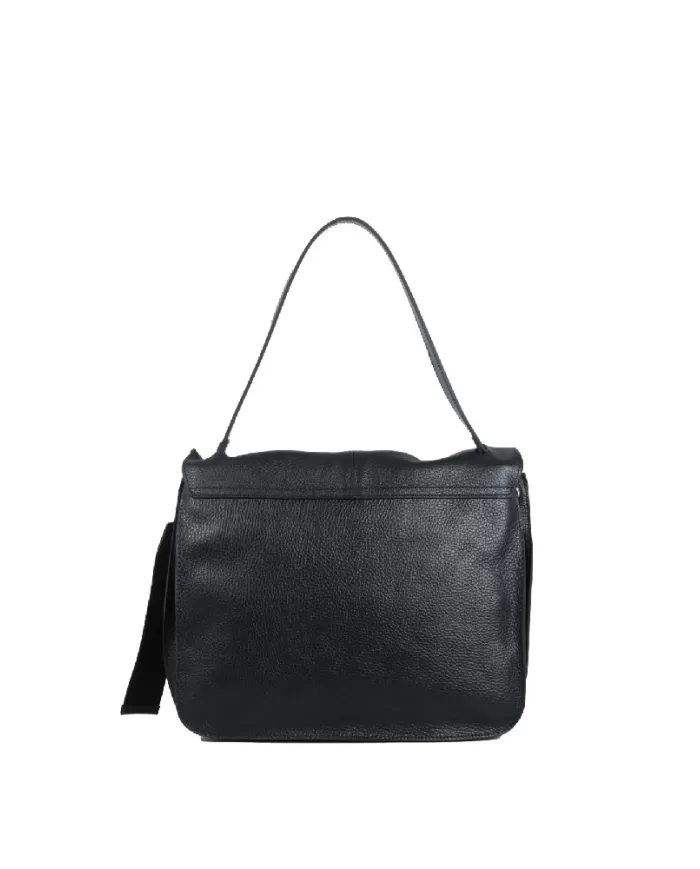 REBELLE Borsa a tracolla in pelle Carole Nero