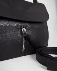 REBELLE Borsa a tracolla in pelle Carole Nero