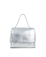 REBELLE Borsa a tracolla in pelle Violetta Silver