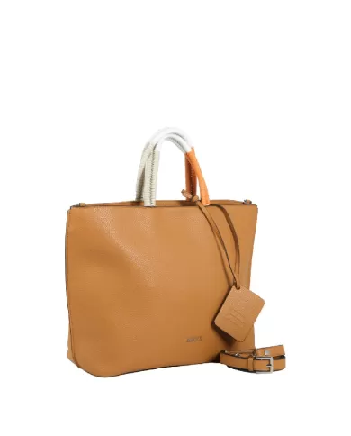 REBELLE Borsa a mano Filippa Cognac