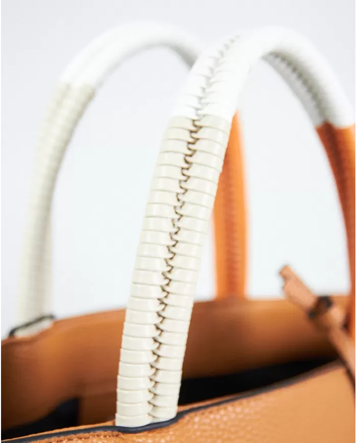 REBELLE Borsa a mano Filippa Cognac