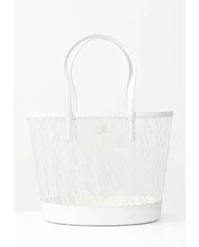 Armani Exchange Shopping bag Bianco