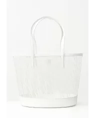Armani Exchange Shopping bag Bianco